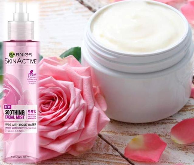 Make lotion with rose water