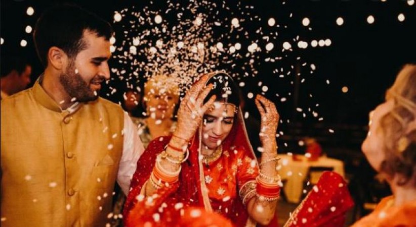 गुजराती शादी की विदाई की रसम