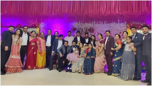 गुजराती शादी में रिसेप्शन की रस्म