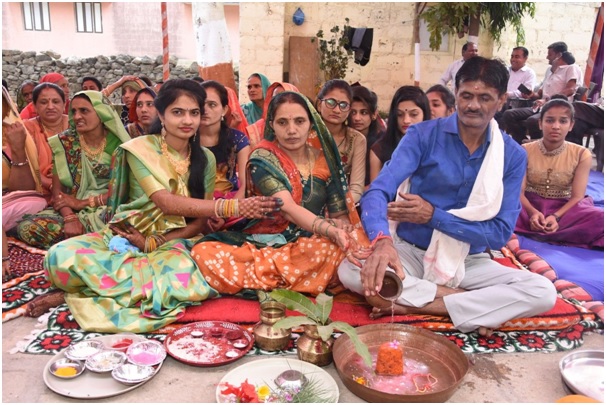 गुजराती शादी में मंगल-मुहूर्त की रस्म
