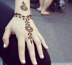 Chain Bracelet Mehndi Design