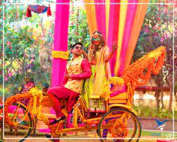 Bridal Decorated Rickshaw Entry