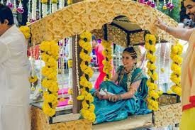 Bridal Entry With Traditional Doli