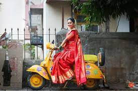 Bridal Entry on Scooter