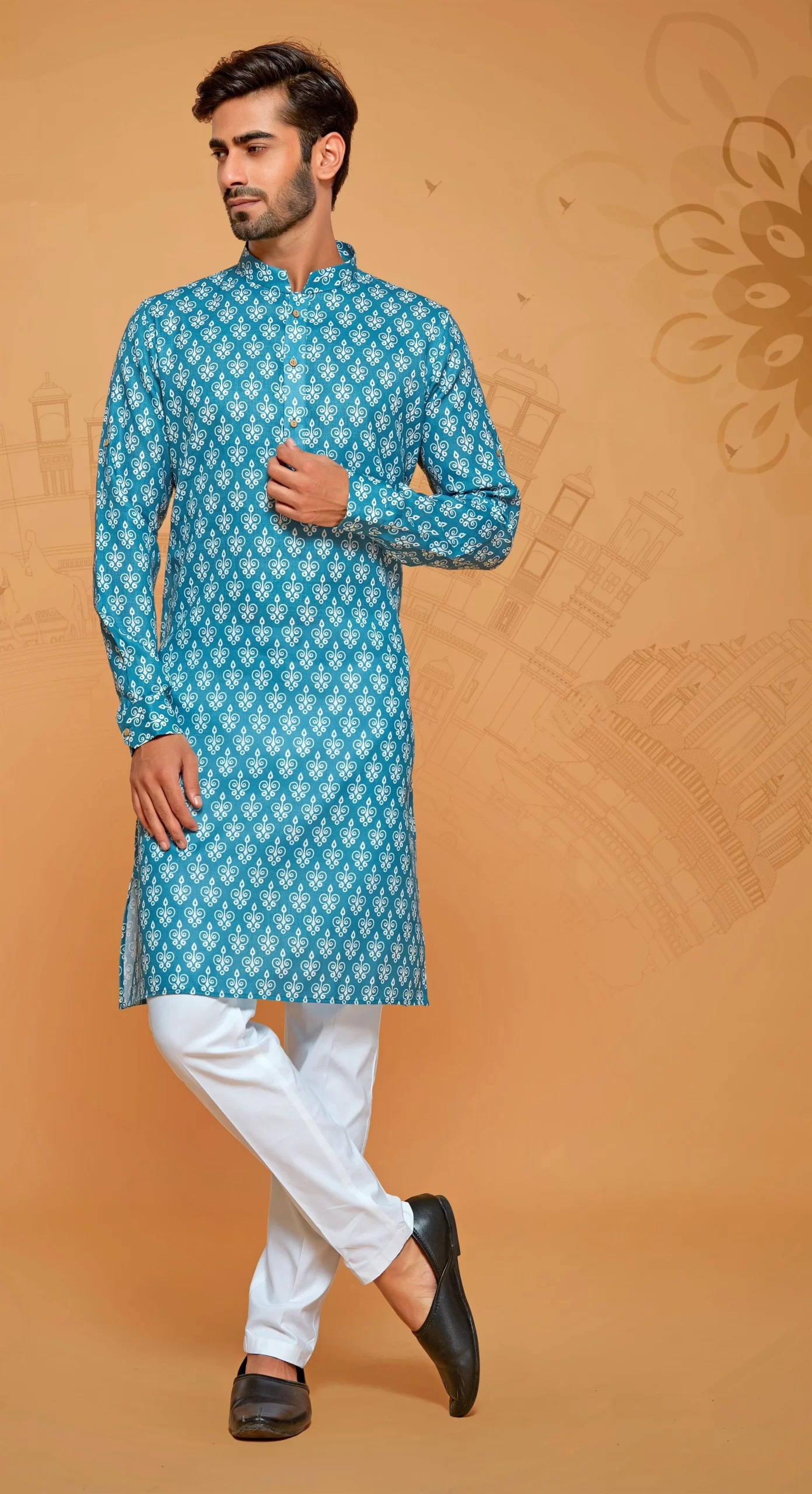 Printed Kurta Pyjama