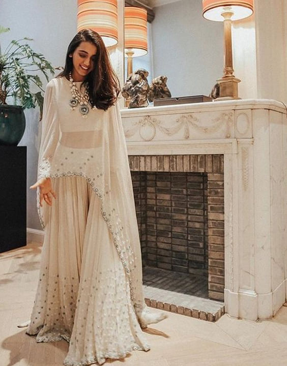 Indo-Western Gown for First Rakhi