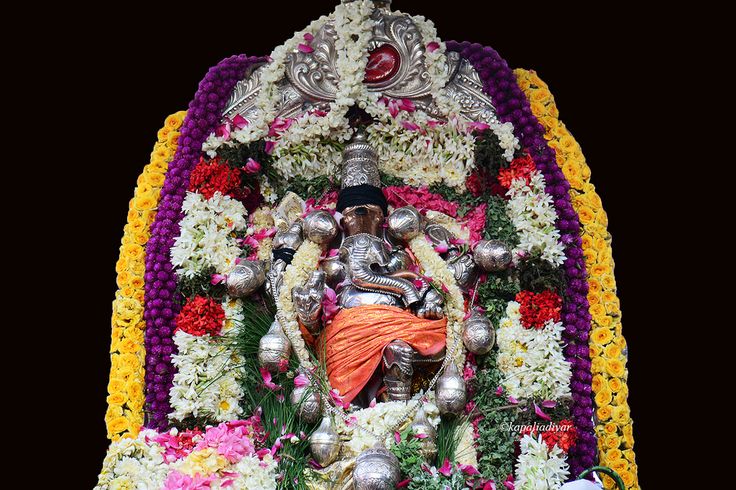 Ganesh Chaturthi at Kapaleeswarar Temple and Parthasarathy Temple