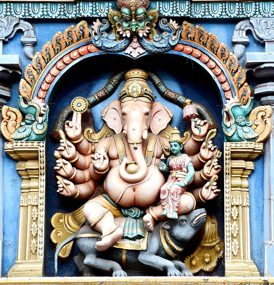 Ganesh Chaturthi in Minakshi Temple