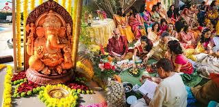 Ganesh Puja in marriage