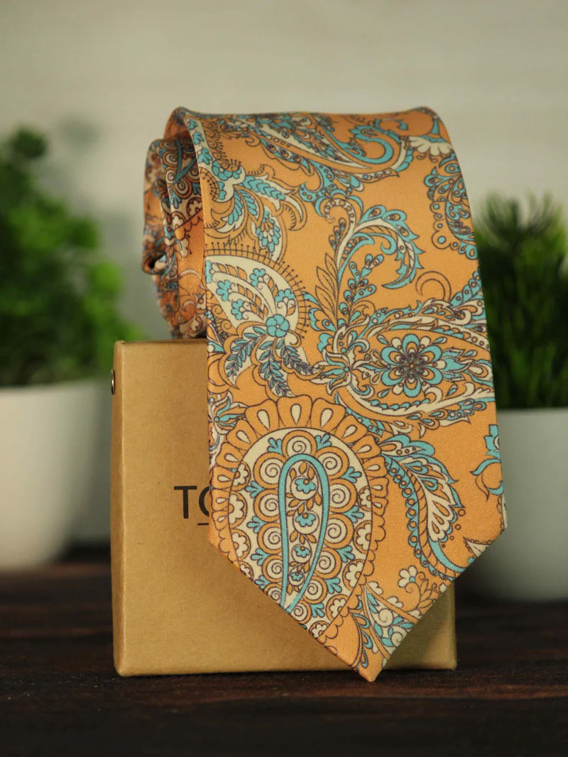 Paisley Printed Tie