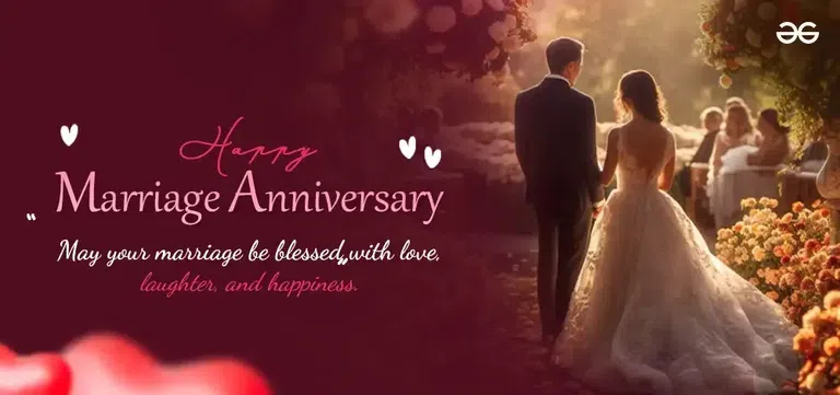 Wedding Anniversary Wishes for New Couple