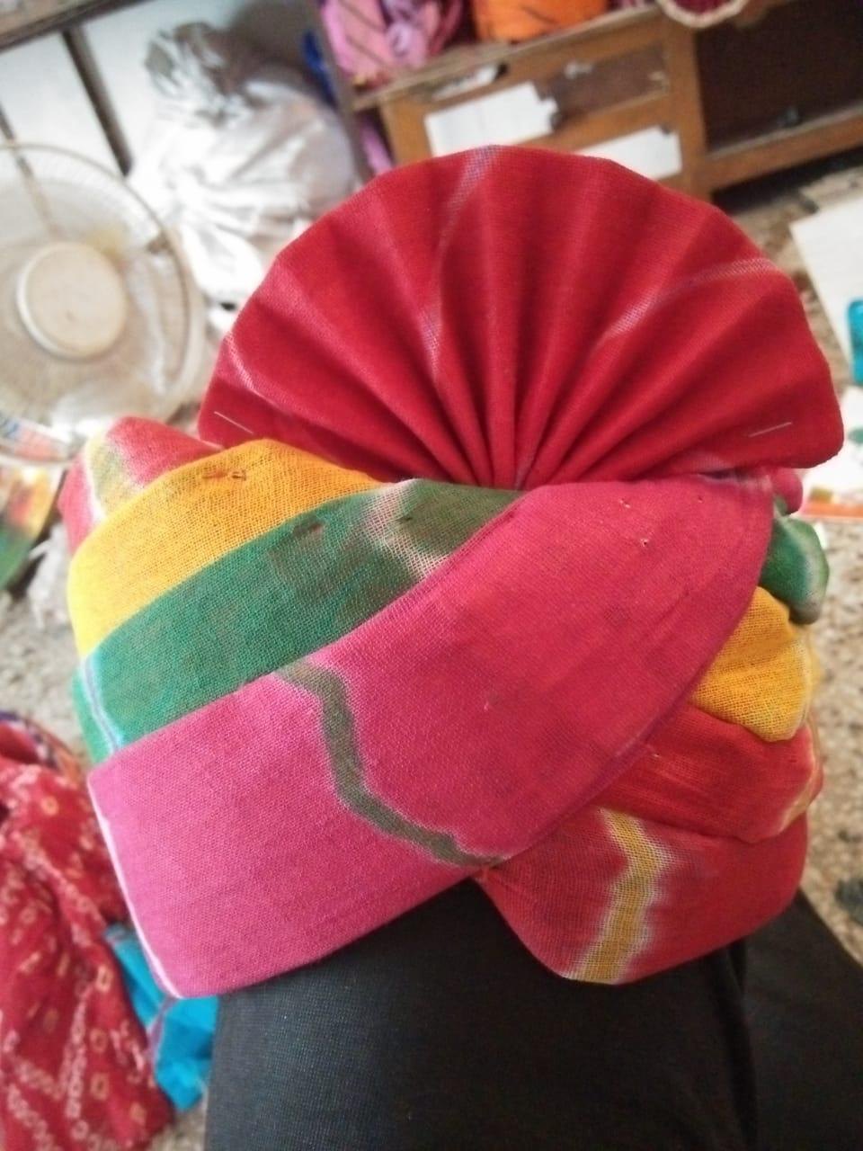 Leheriya Pattern Safa