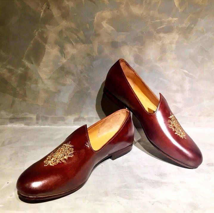 Mens Embroidered Punjabi Jutti