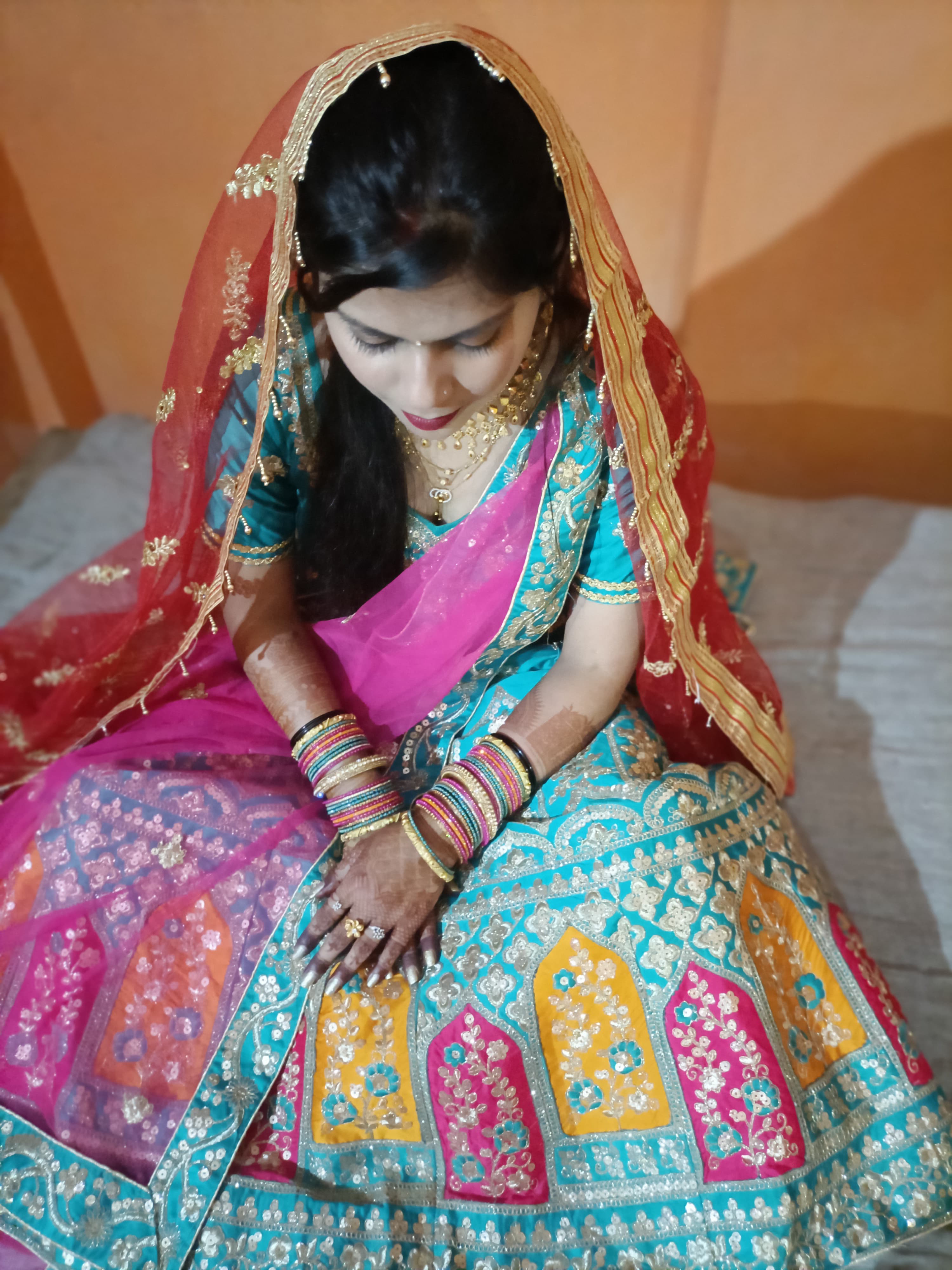 Floral Lehenga Design