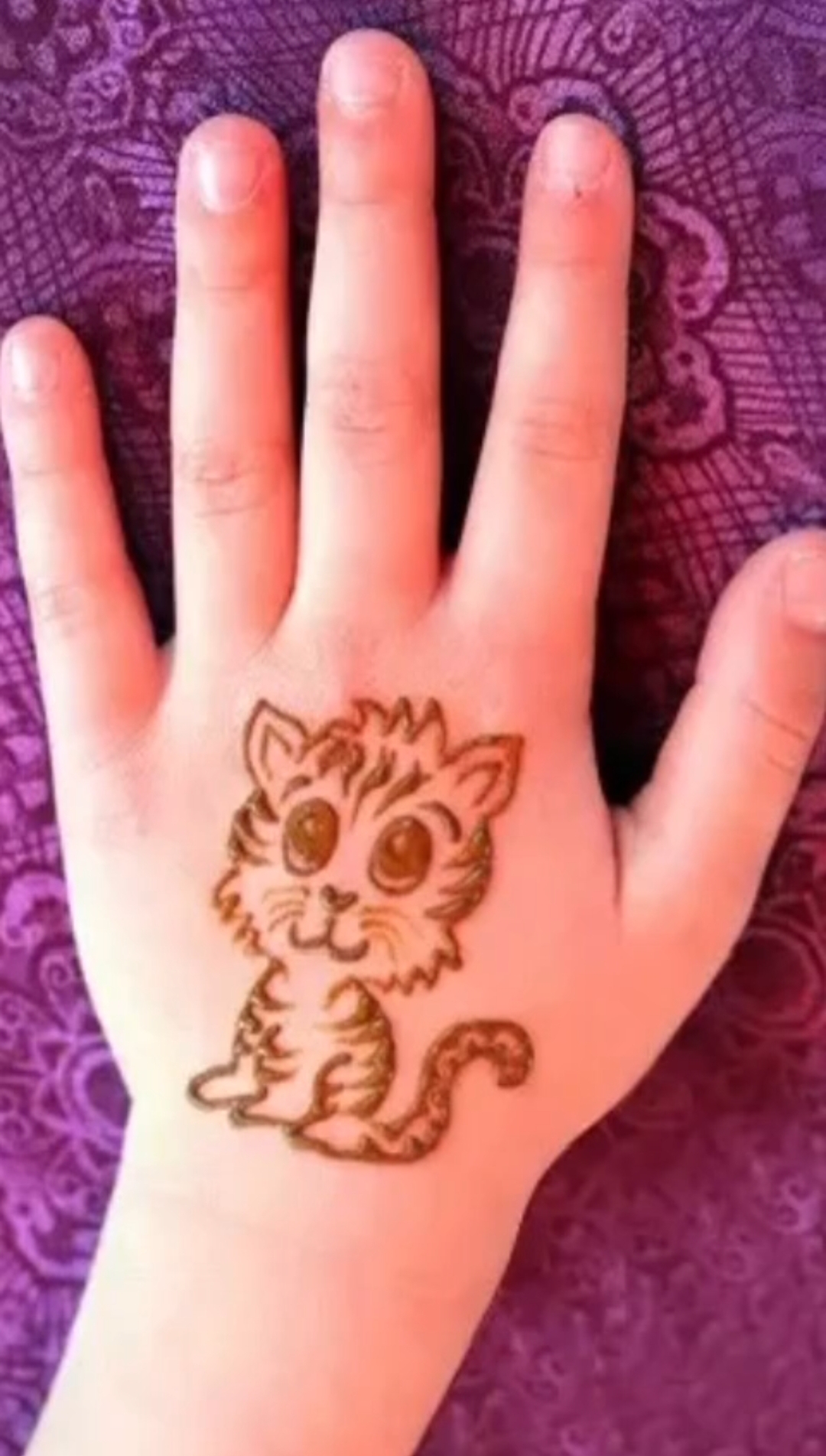 Animal Mehndi Design for Kids