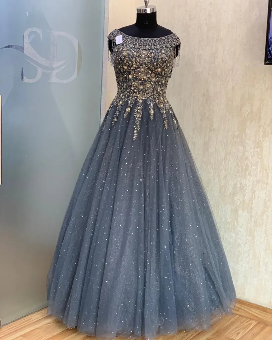 Off-Shoulder Gown for Bride