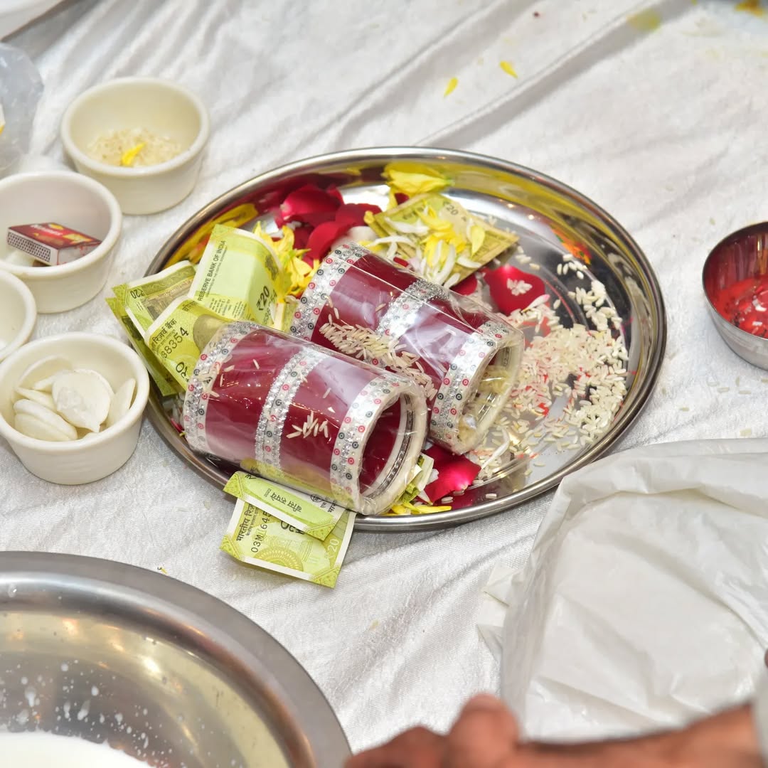 Punjabi Wedding Chura Ceremony