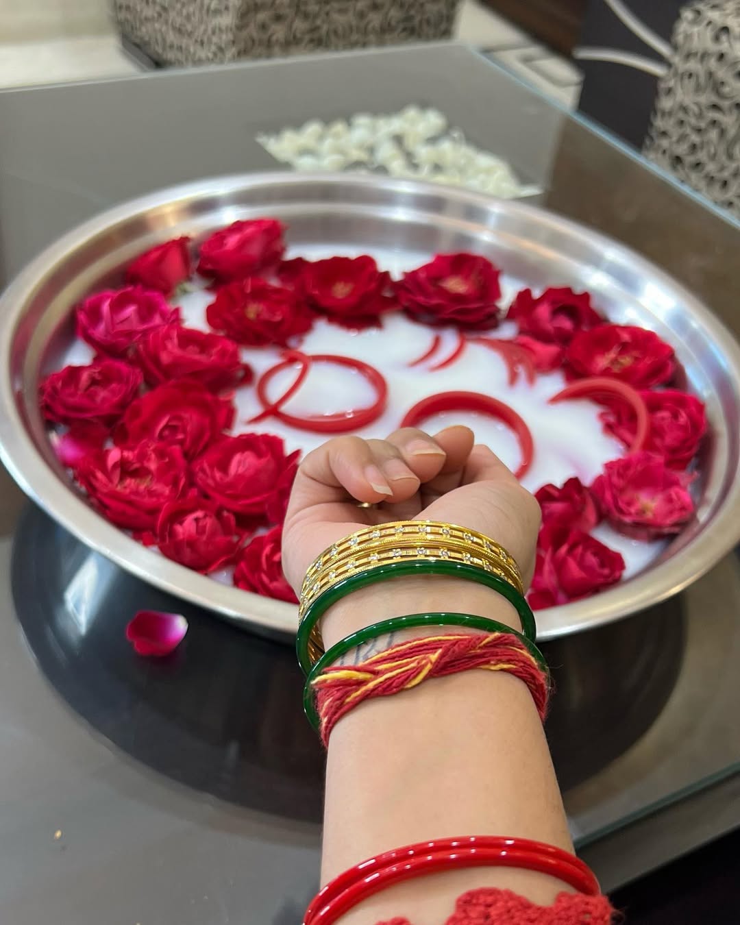 Punjabi Wedding Chura Ceremony