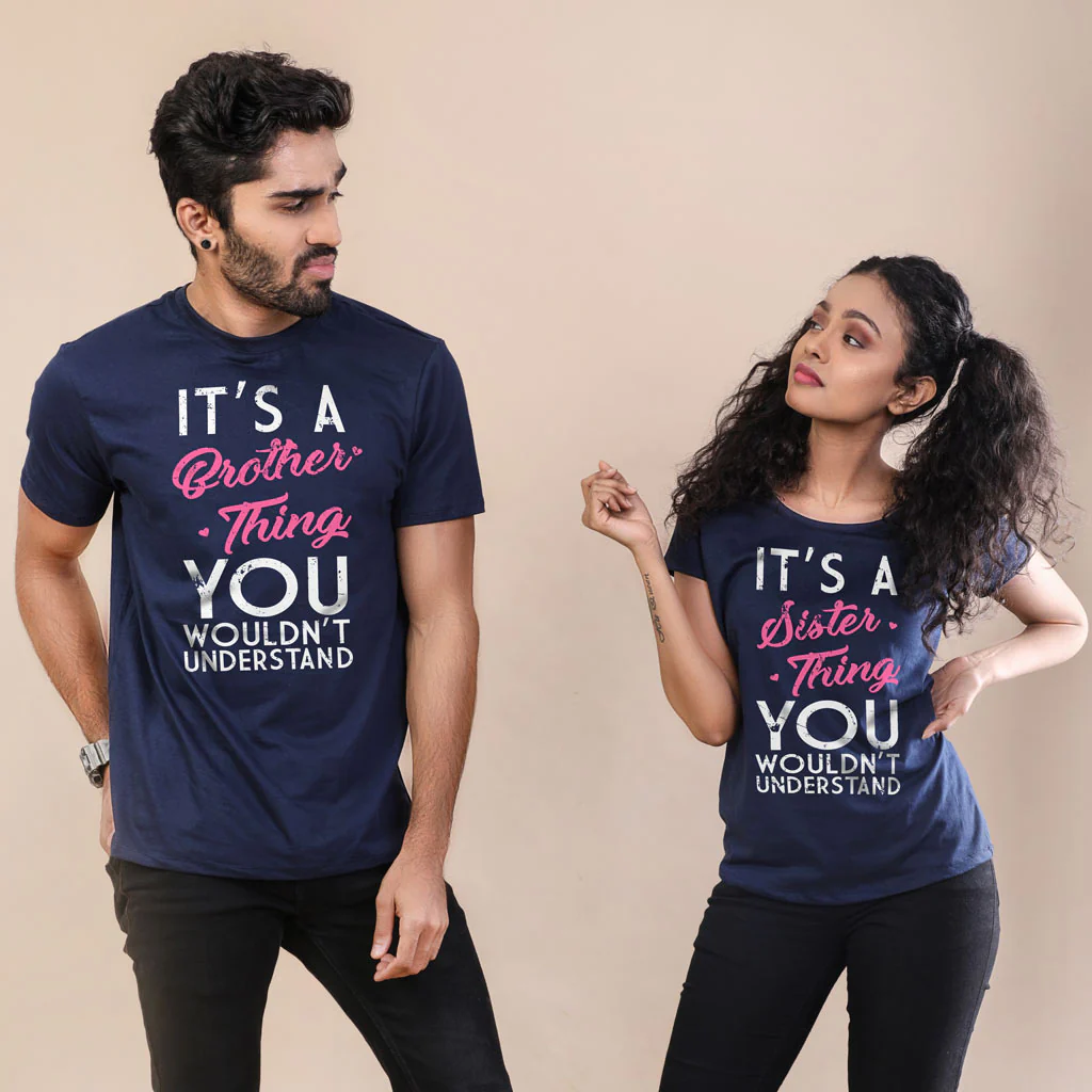 Matching Rakhi T-Shirts