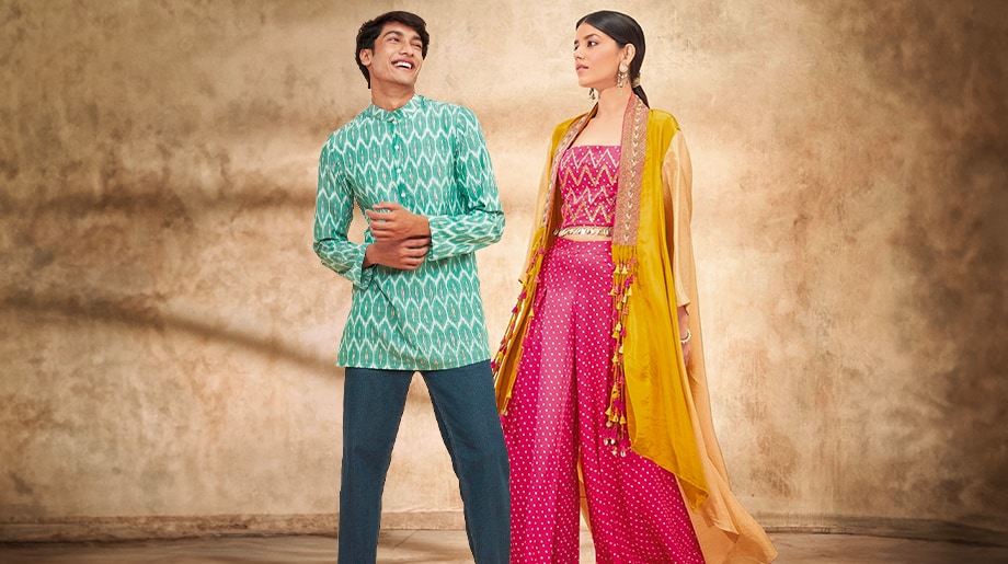 Indo Western Dress for Raksha Bandhan