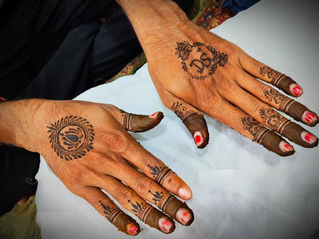 Groom Mehendi Design