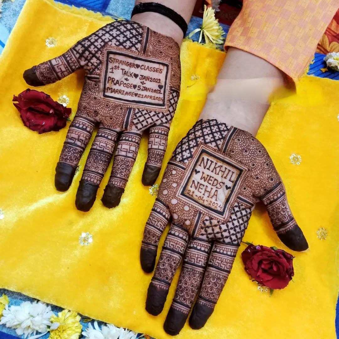 Groom Mehndi Design