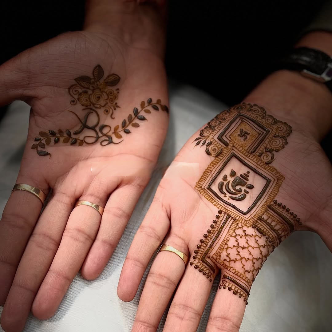 Arabic Style Groom Mehendi