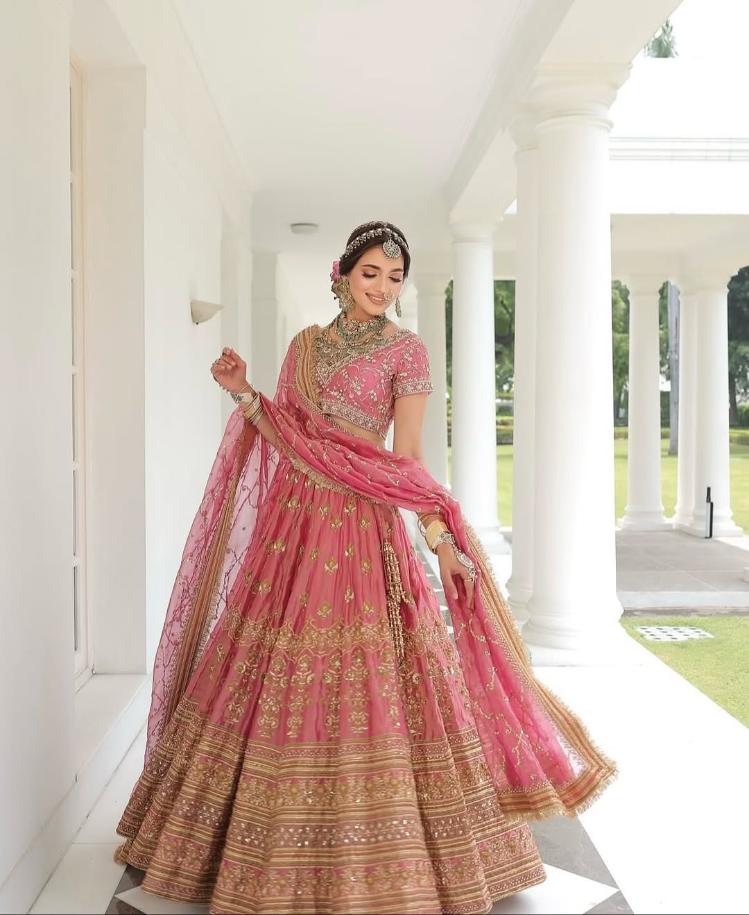 Heavy Embroidered Lehenga