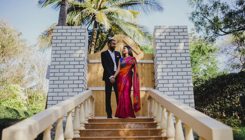 Shoot In Studio for Pre Wedding Photoshoot Bangalore