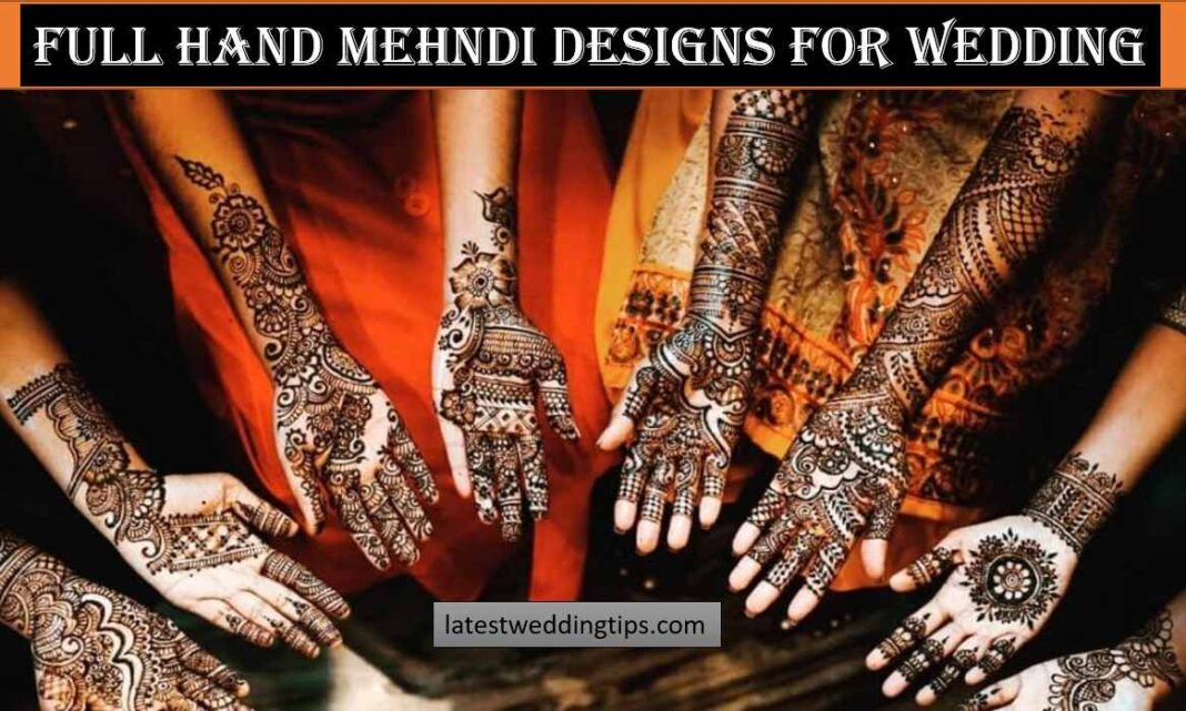 Full Hand Mehndi Designs 2024