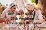 Silver Jubilee 25th Wedding Anniversary Wishes