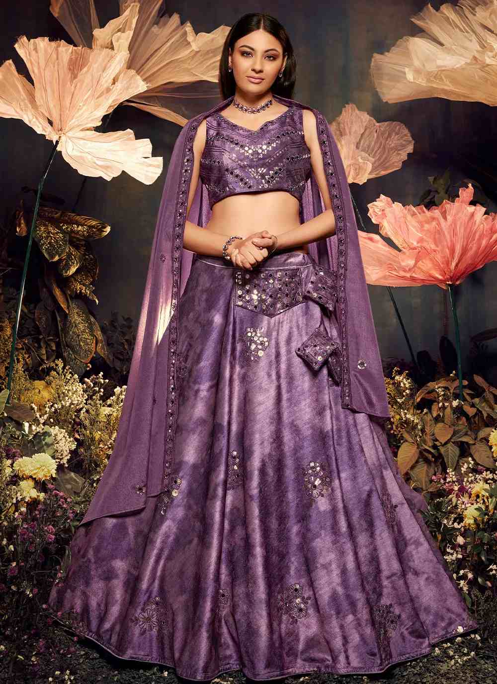 Oops collection - beautiful lehenga choli simple and most... | Facebook-chantamquoc.vn
