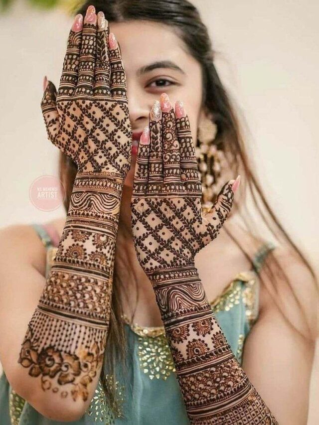 Top Full Hand Mehndi Designs For Wedding