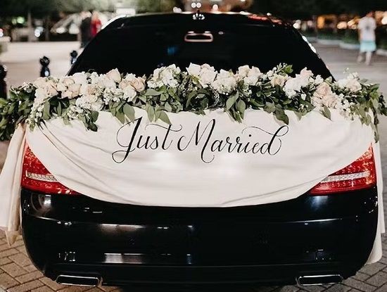 Wedding Car Decoration Ideas