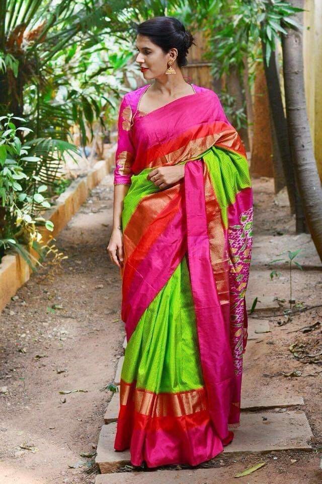  Patola Style Pochampally Sarees: