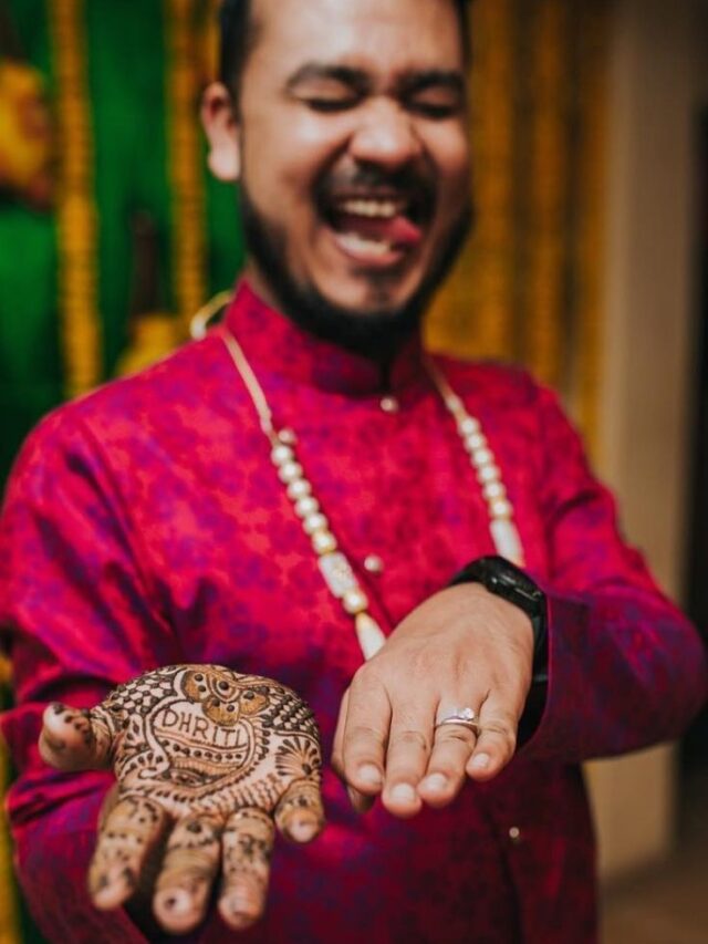 Latest Mehndi Designs For Grooms and Boys