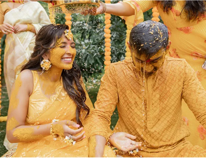 haldi Tradition in Indian wedding traditions