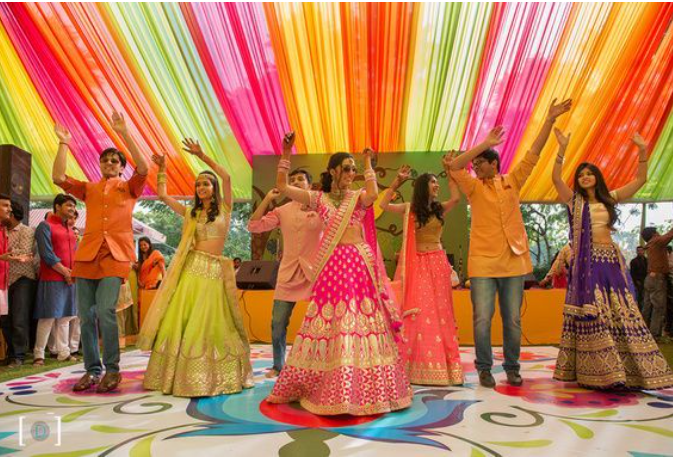 Sangeet Tradition in Wedding