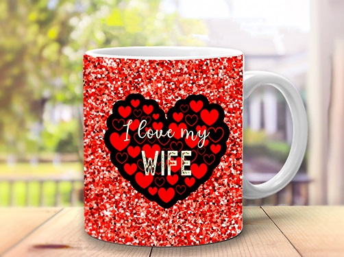 Heart mug combo gift set 