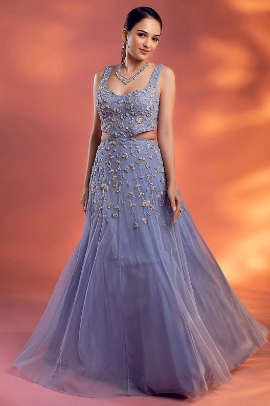 Beaded and Embellished Ball Gown