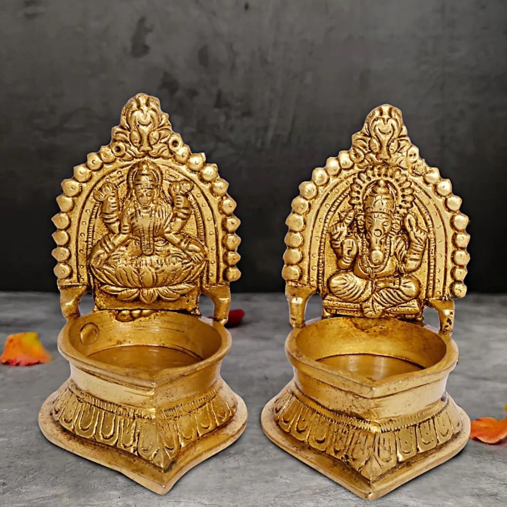 Lakshmi Ganesh Diya