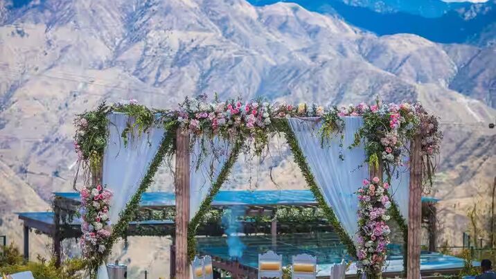 Mussoorie on the state of Uttarakhand