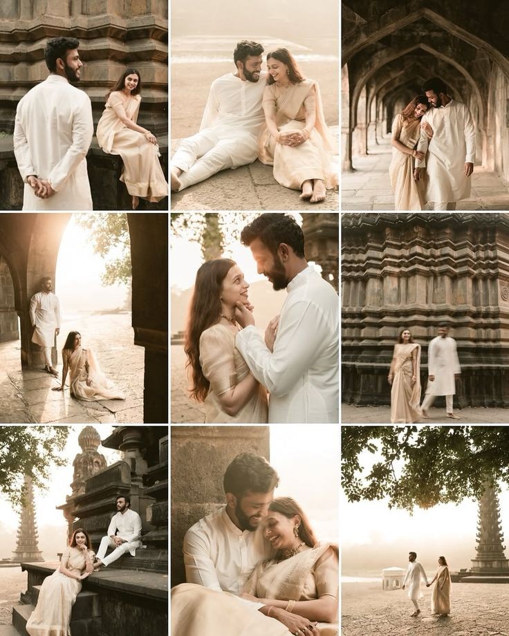 Pre Wedding Shoot in Saree