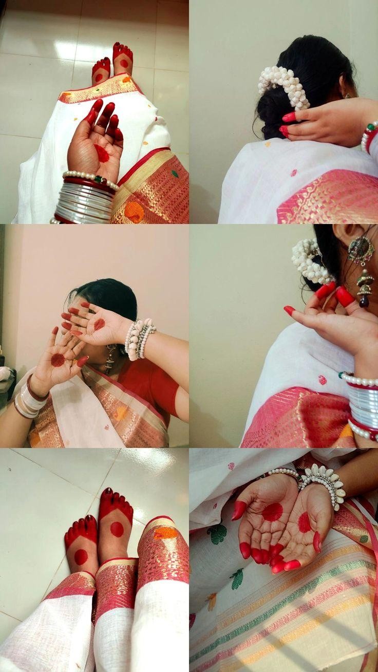 Traditional Bengali Hair Accessories for Festive Looks