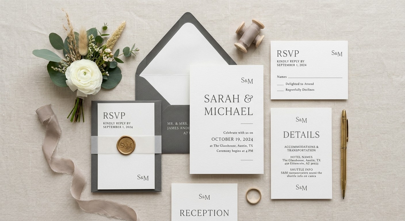 10. Make Your Invitations Feel Timeless and Personal